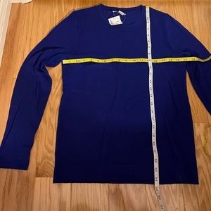 NWT J Crew Lightweight Royal Blue Sweater Small